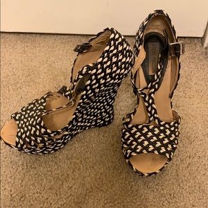Steve Madden wedges.